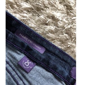 NYDJ Jeans - NYDJ Marilyn Straight Leg Dark Rinse Jeans 16W NYDJ Jeans - NYDJ Marilyn Straight Leg Dark Rinse Jeans 16W